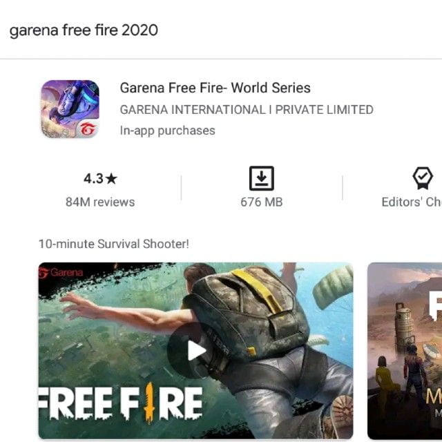 free fire game