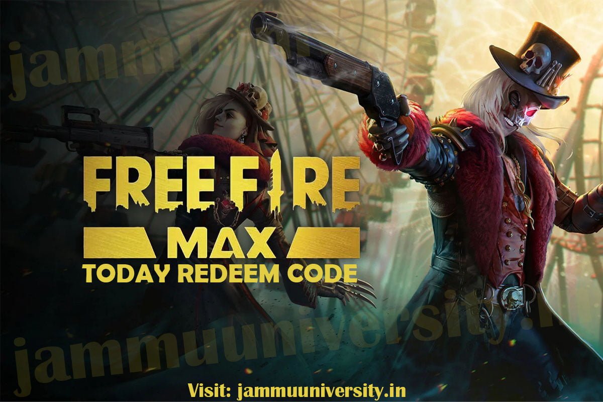 Garena Free Fire Max Today Redeem Code