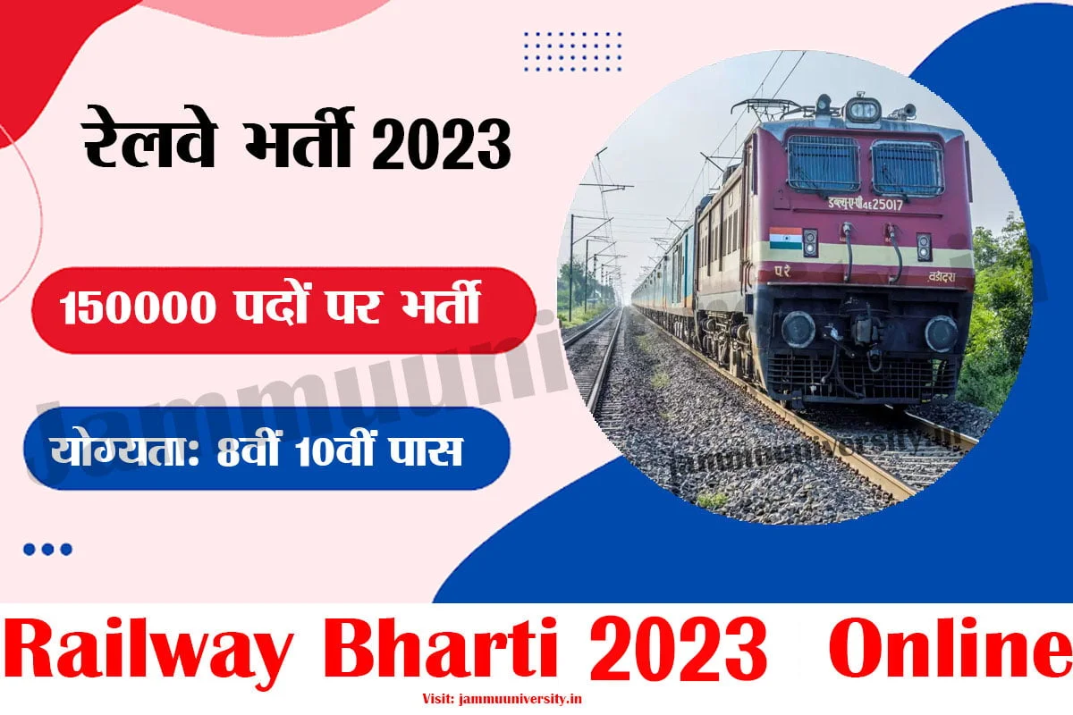 Railway Bharti 2023 Online