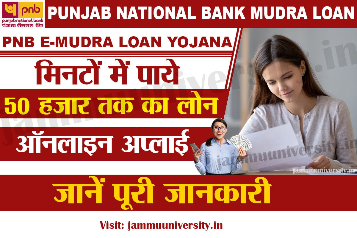 pnb e-mudra loan 2023,पंजाब नैशनल बैंक लोन,punjab national bank loan 