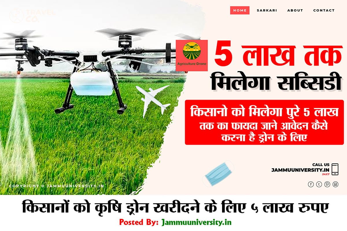 Agri Drone Subsidy 2023
