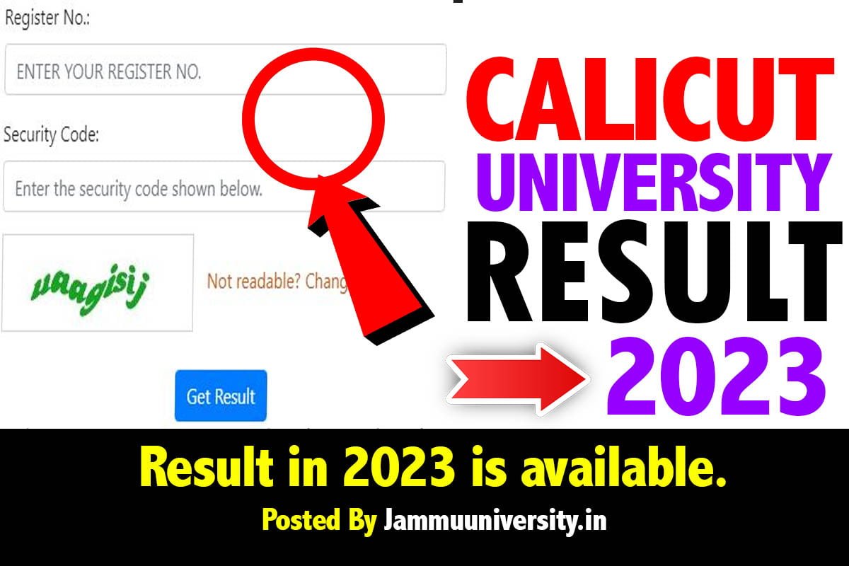 Calicut University result