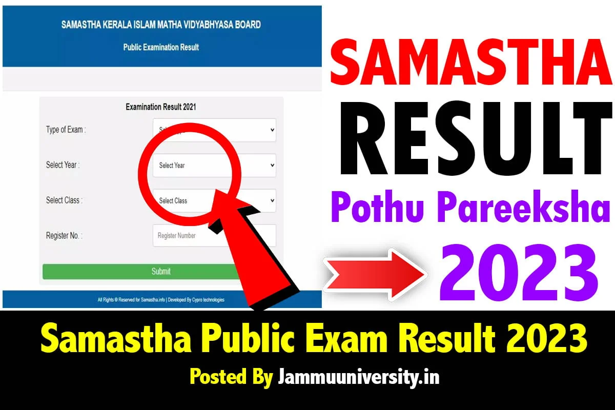 Samastha Result Merit List
