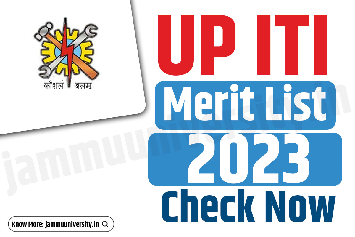 UP ITI Merit List 2023