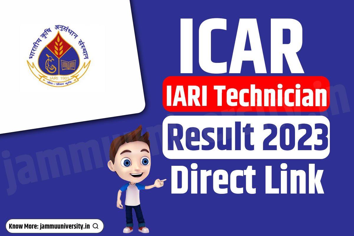 ICAR IARI Technician Result 2023