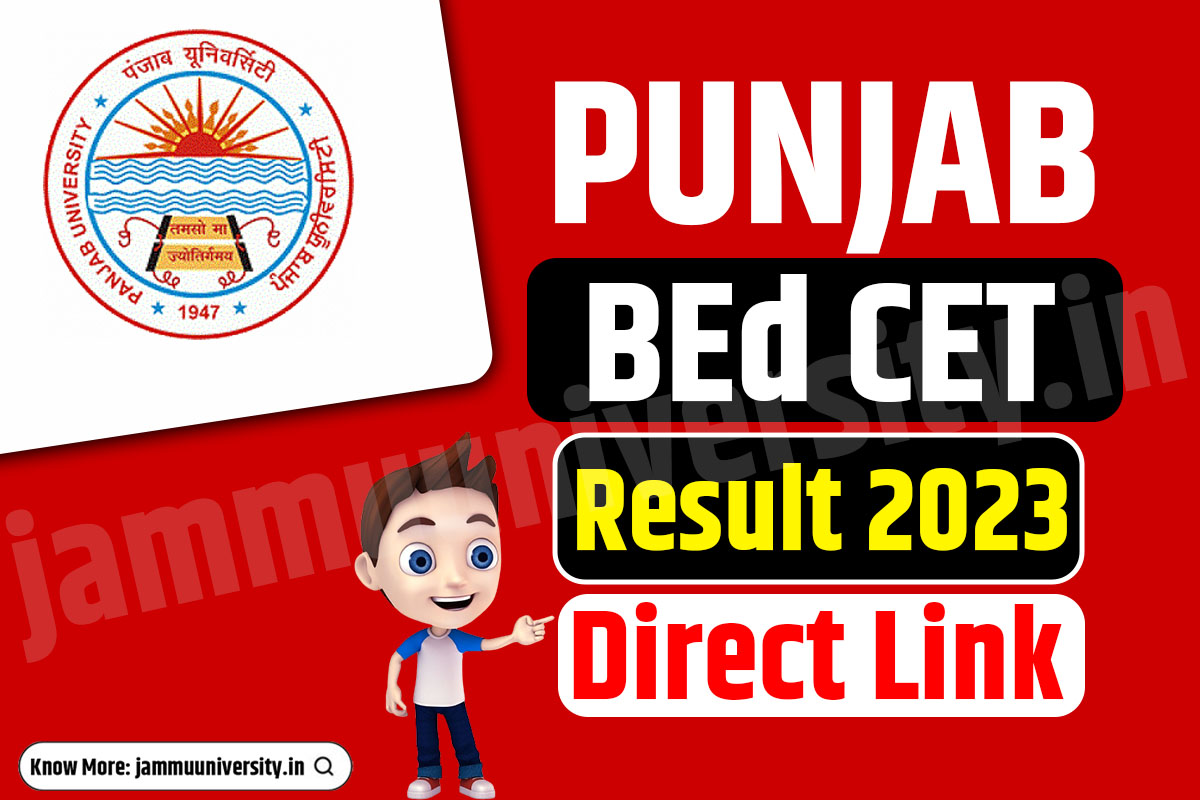 Punjab BED CET Result 2023