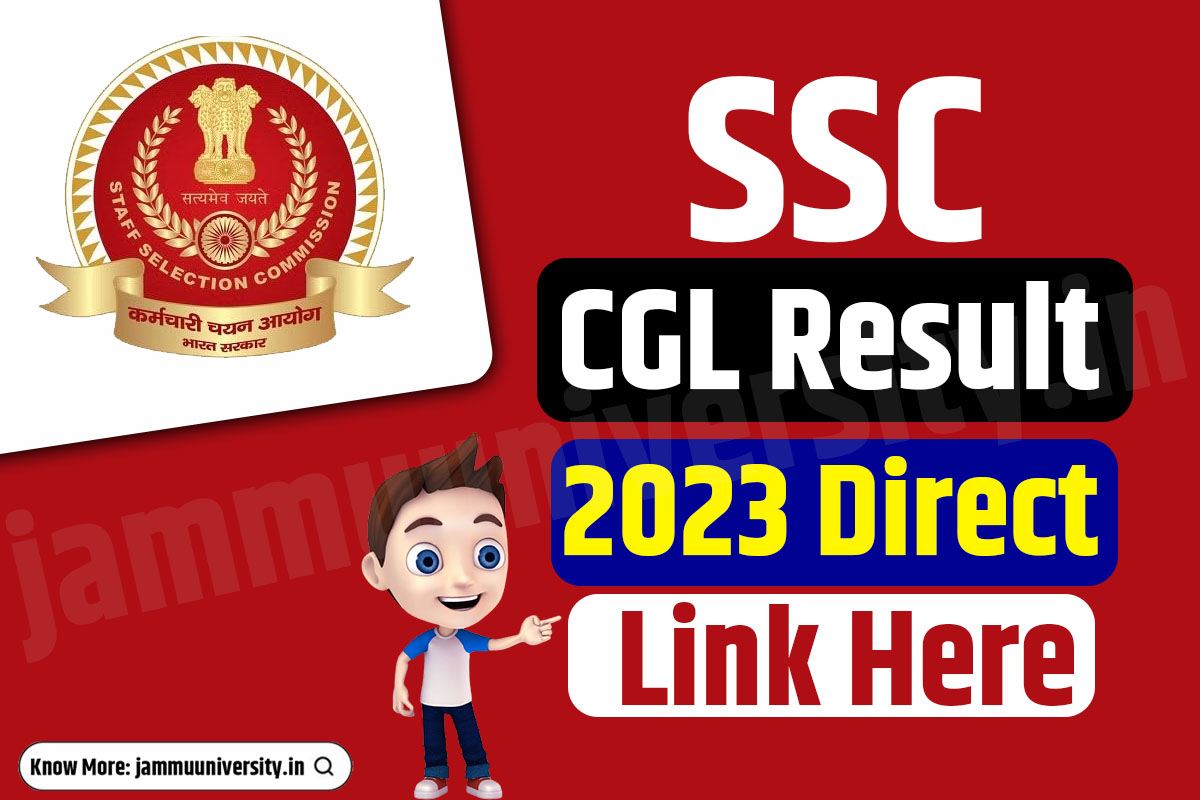 SSC CGL Result 2023 Direct Link