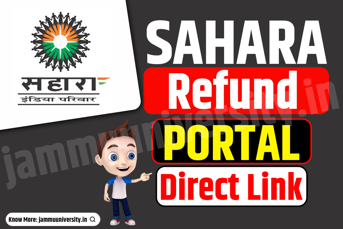Sahara Refund Portal Link