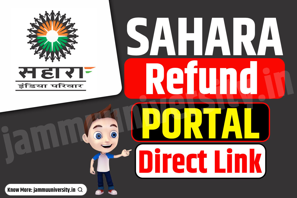 Sahara Refund Portal Link, mocrefund.crcs.gov.in refund online