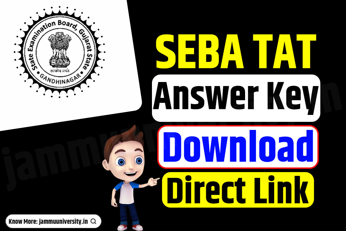 Seba Answer Key Download, SEBA TAT Question Paper