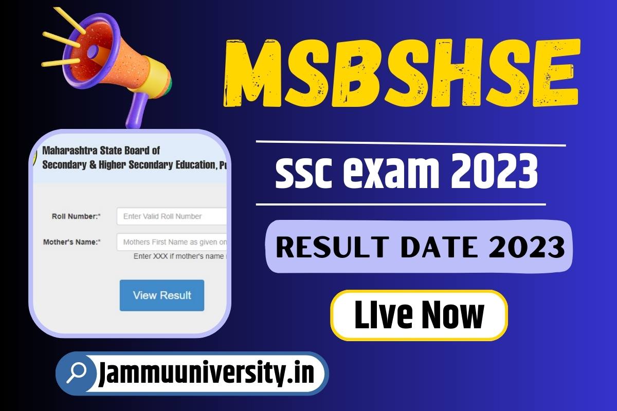 msbshse ssc exam