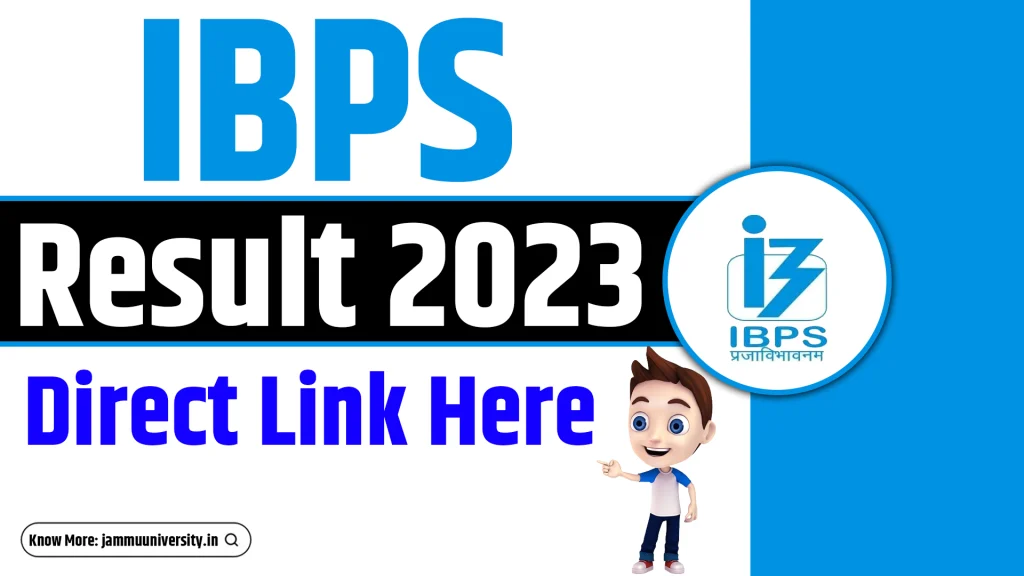 IBPS Clerk Result 2023