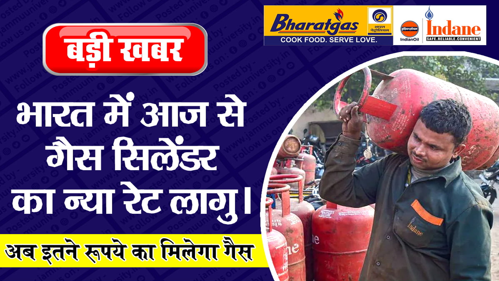 LPG Cylinder Today Rate in Hindi