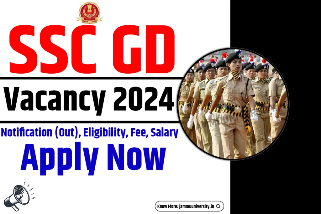 SSC GD Vacancy 2024