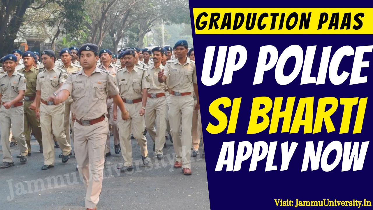 UP Police SI Vacancy 2024